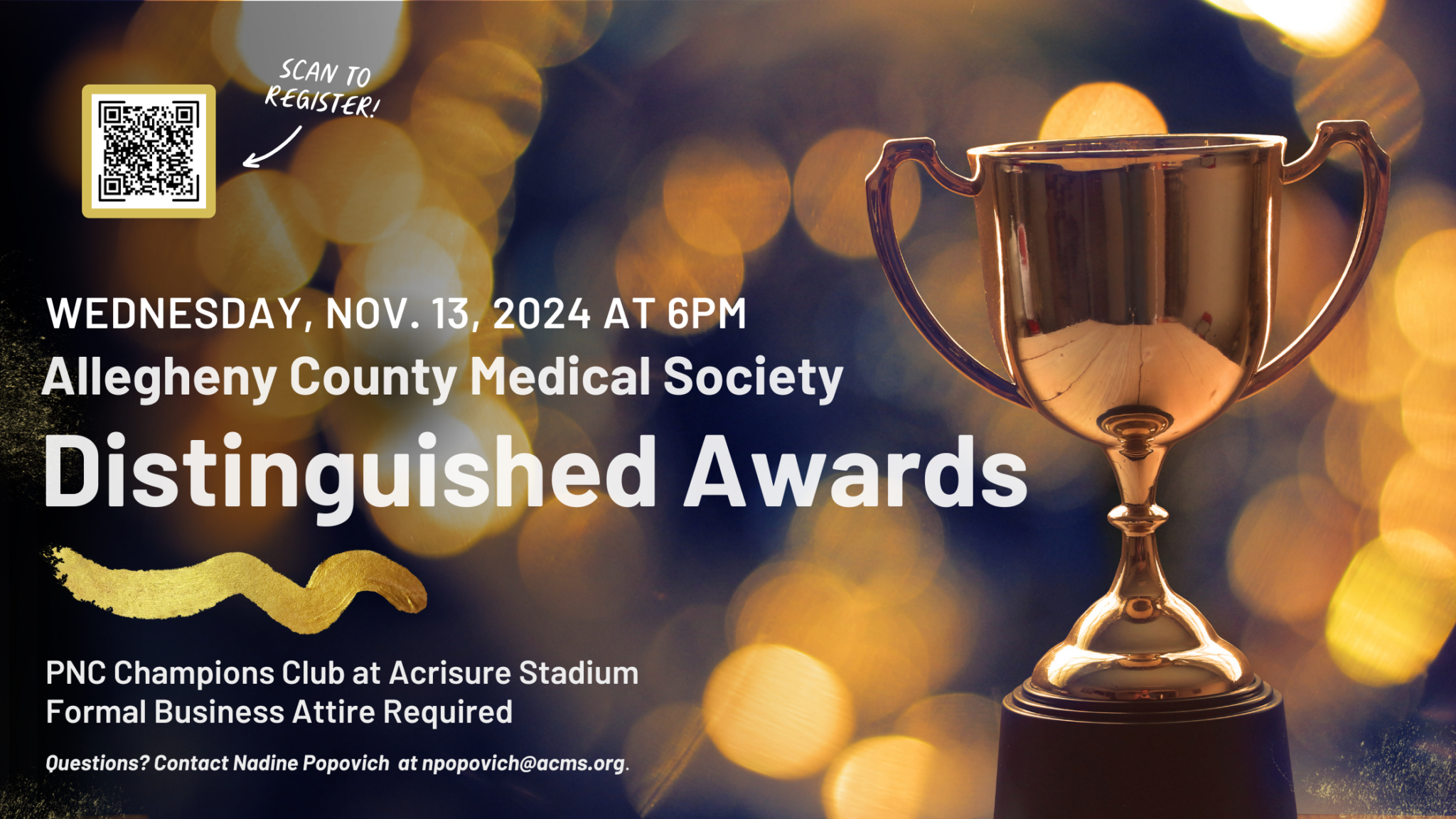 ACMS Distinguished Awards Program 2024 Allegheny County Medical Society